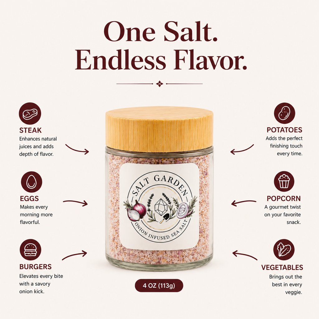 🧅 Onion Infused Sea Salt