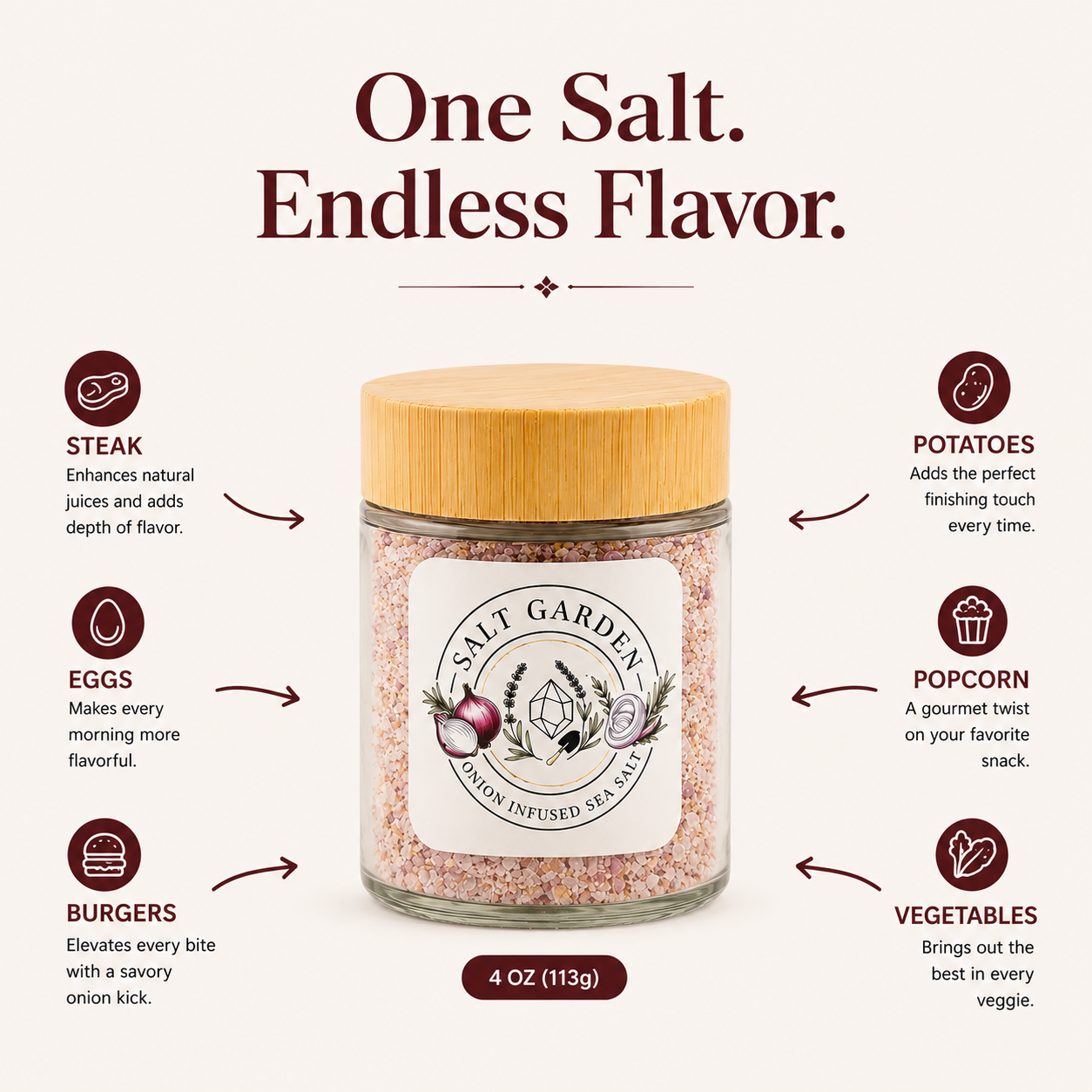 🧅 Onion Infused Sea Salt