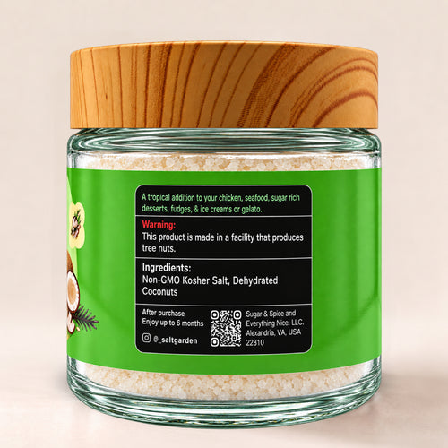 🥥 4oz. Coconut Infused Salt