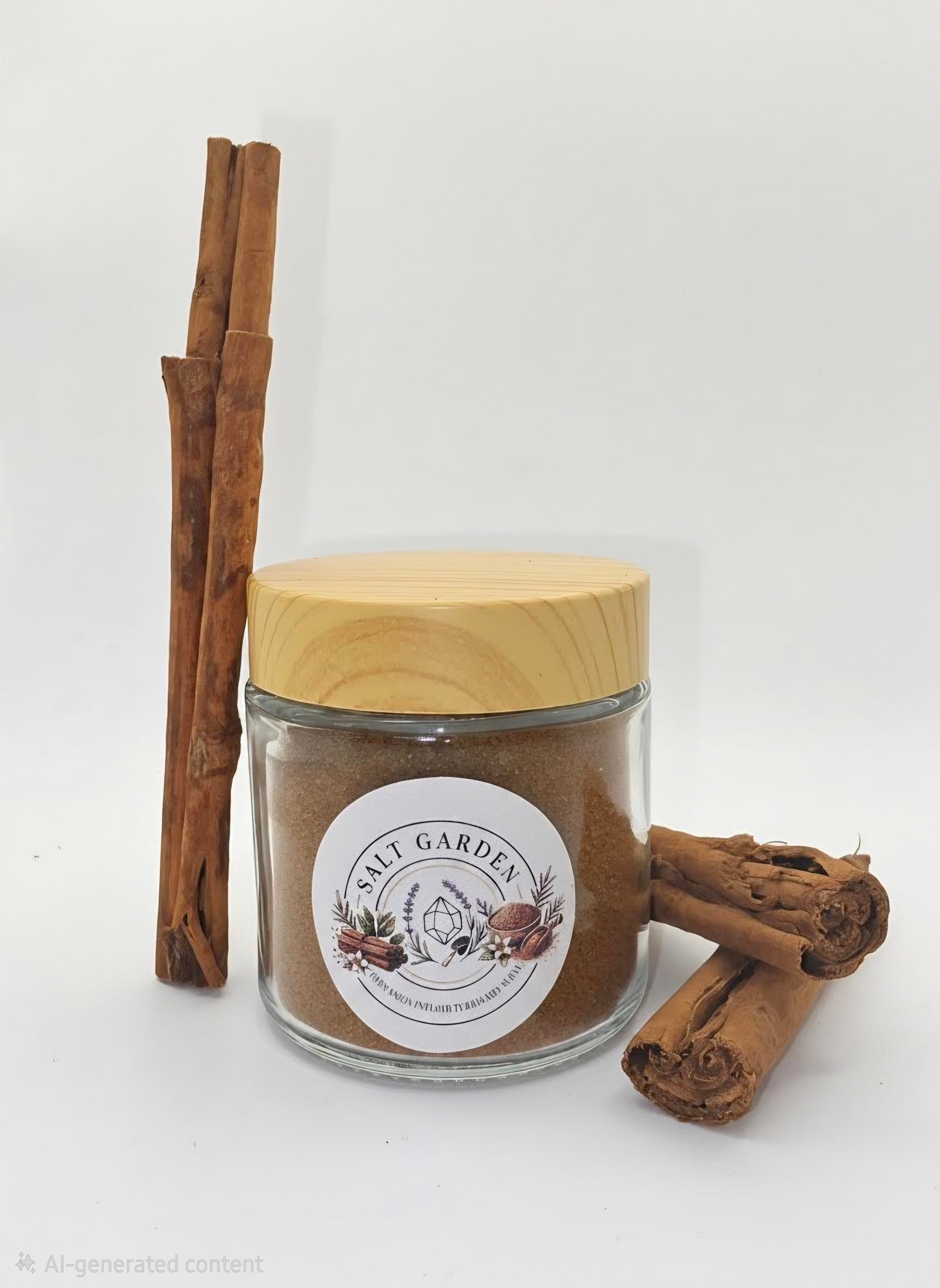 4oz. Cinnamon Infused Turbinado Sugar